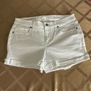 Vineyard Vines White Jean Shorts